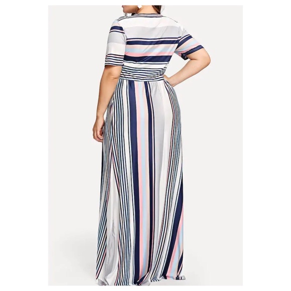 ➕Striped Max Dress - Picture 3 of 5